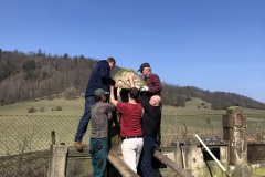 Brigáda na hřbitově 26.3.2022